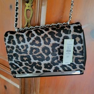 Talbots calf hair cute purse